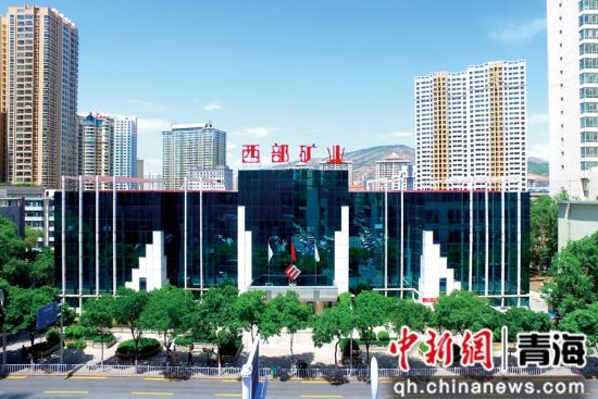 图为西部矿业办公大楼。西部矿业集团供图
